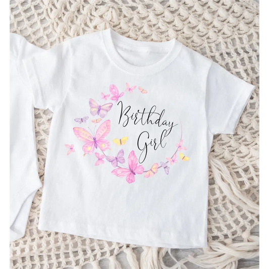 Butterfly Birthday T-Shirt - Timber Tinkers