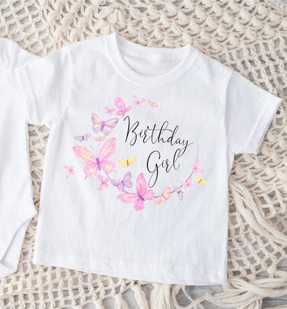 Butterfly Birthday T-Shirt