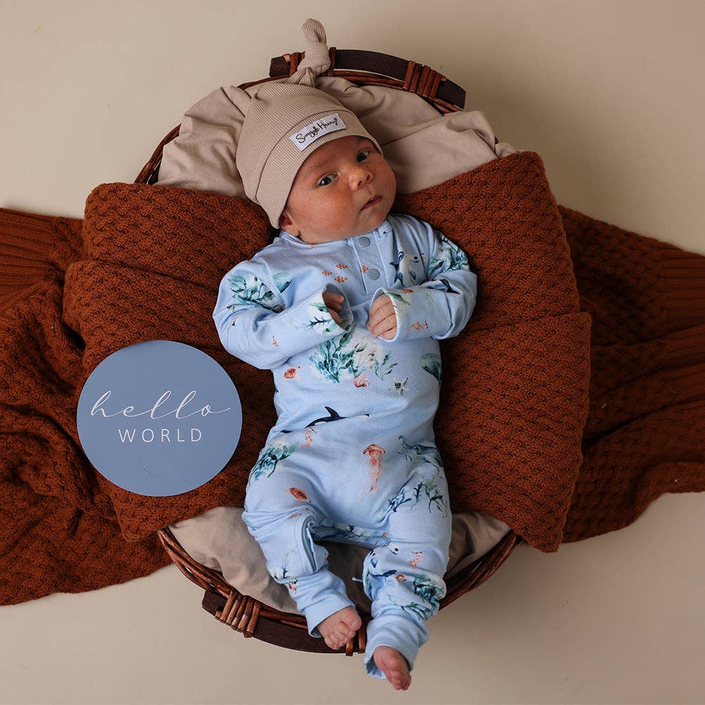 Ocean & Indigo Reversible Milestone Cards