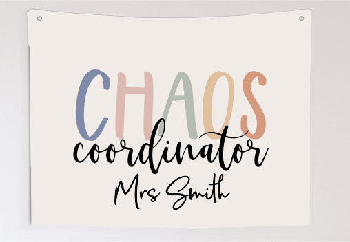 Chaos Coordinator Wall Hang