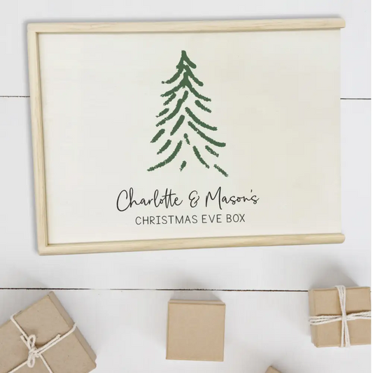 Christmas Box - Green Tree