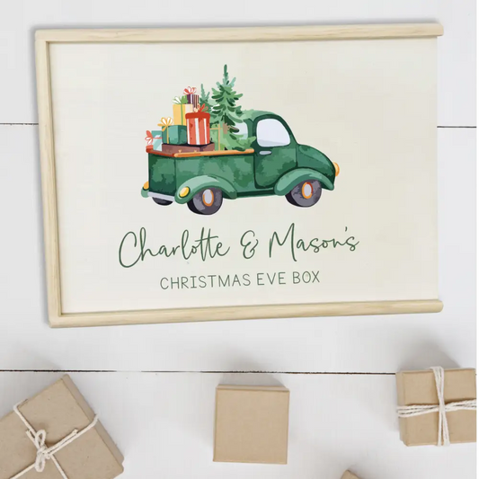 Christmas Box - Vintage Car