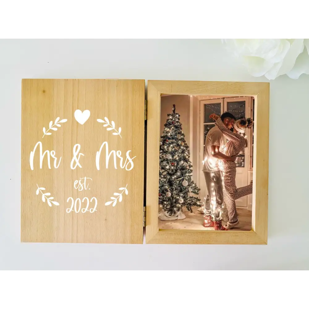 Christmas Photo Frame - Mr & Mrs 2025