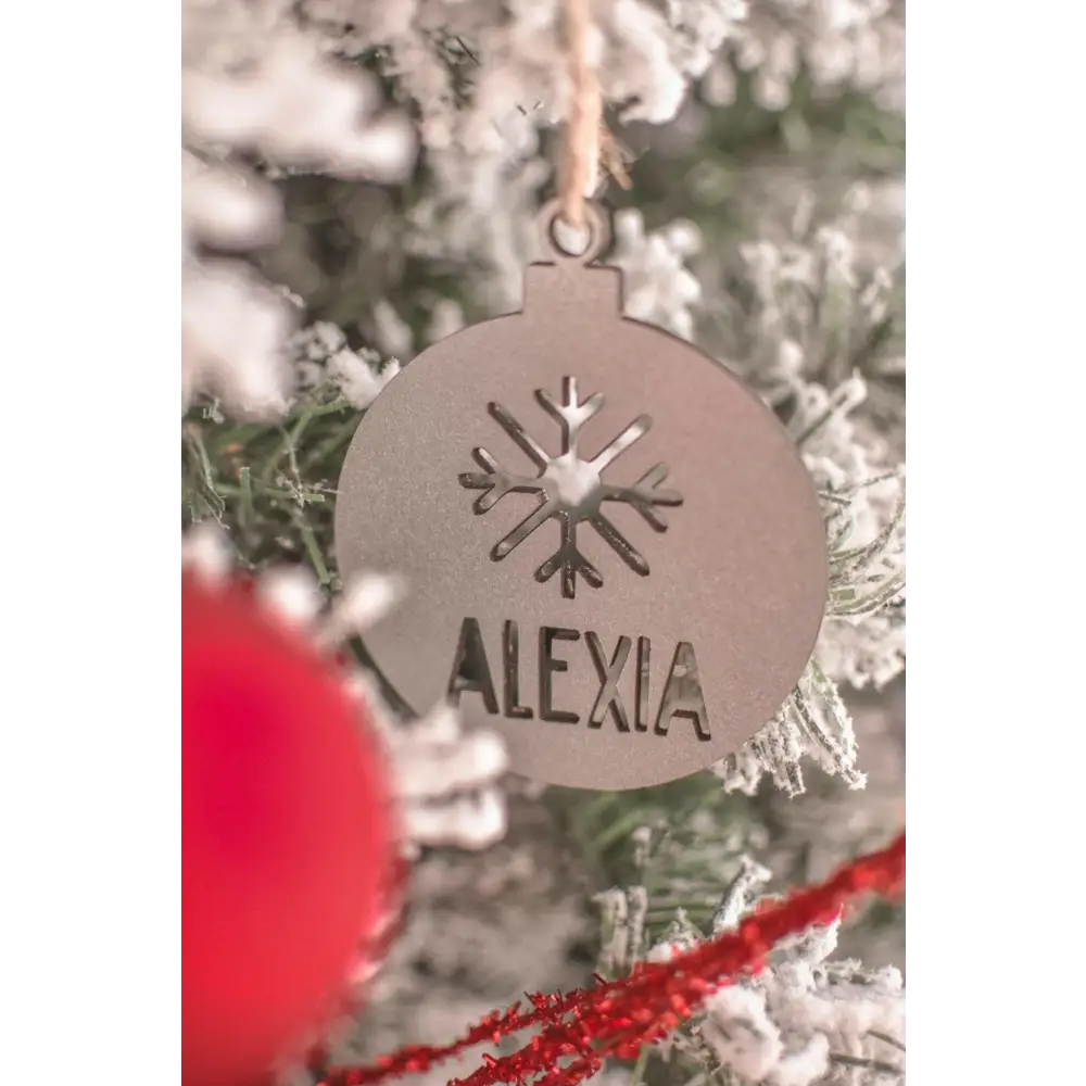 Classic Wooden Christmas Ornament