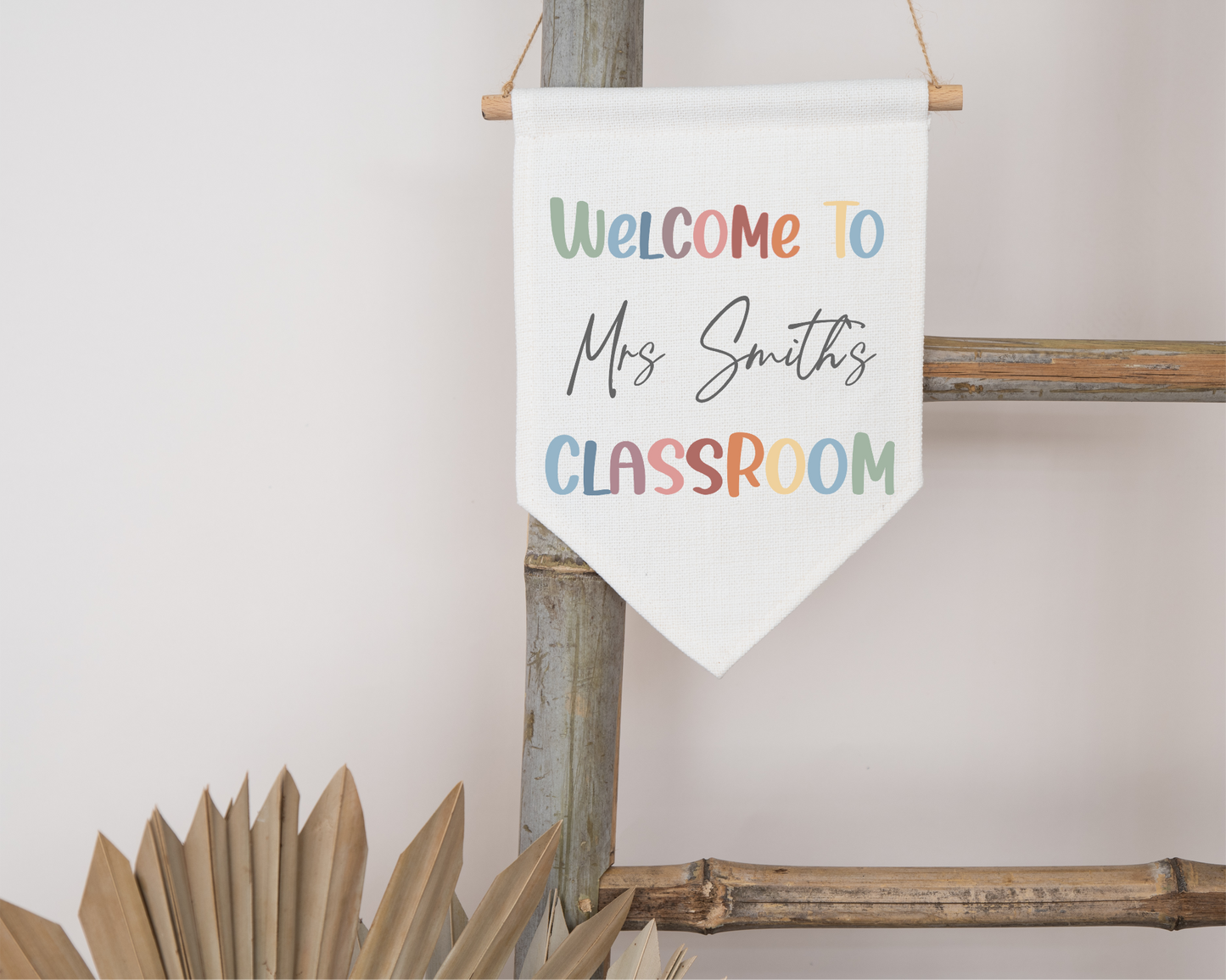 Personalised Teacher Classroom Flag