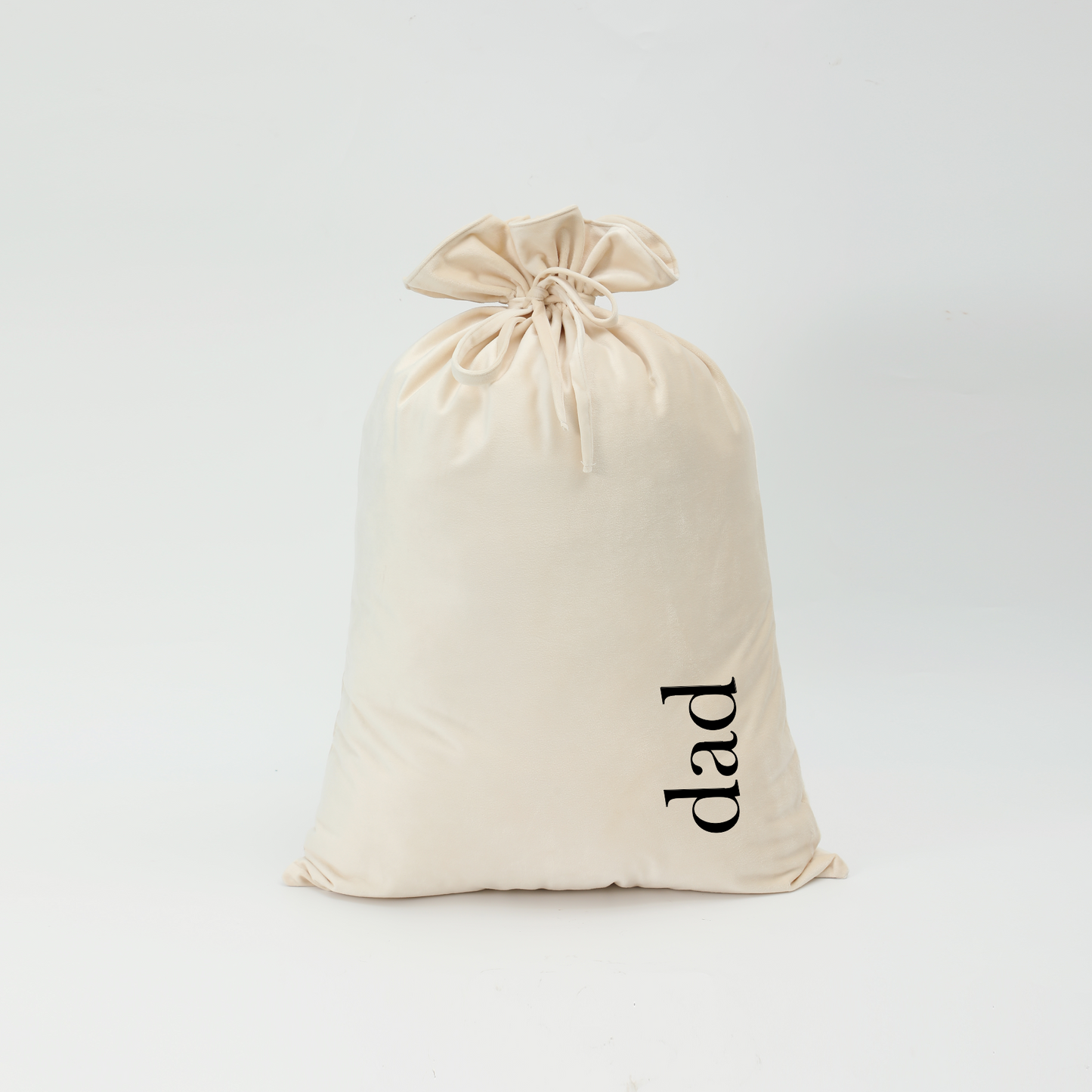Signature Monogram Velvet Santa Sack - Mulitiple Colours