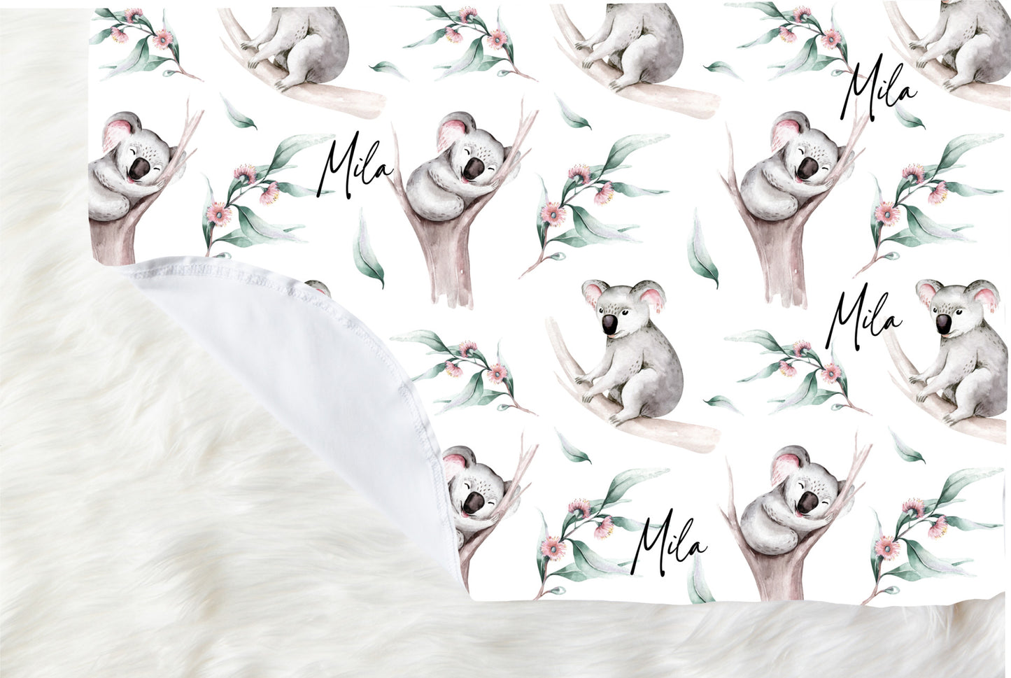 Blanket - Personalised Koala