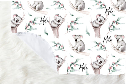 Blanket - Personalised Koala