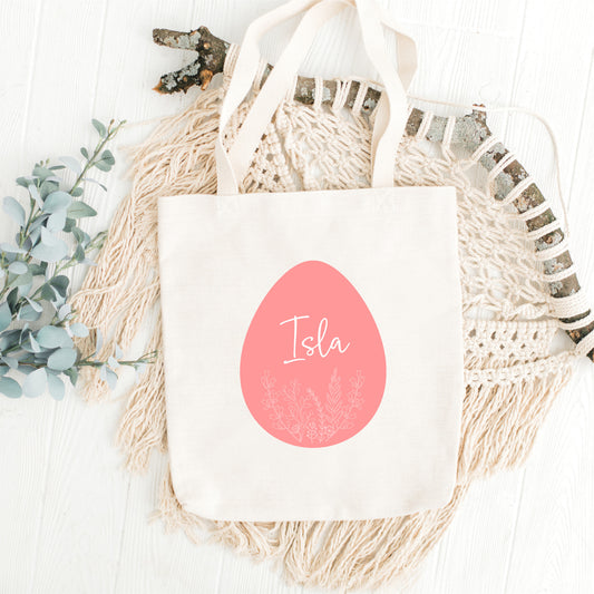 Personalised Easter Egg Hunt Bag - Egg