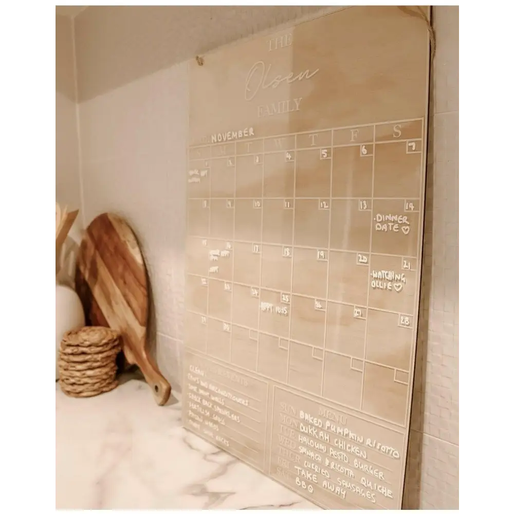 Family Calendar - Classic Design