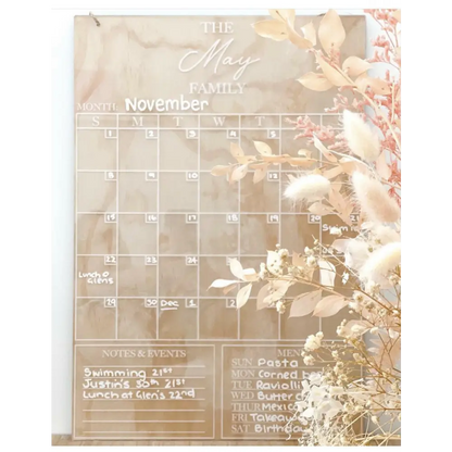 Family Calendar - Classic Design