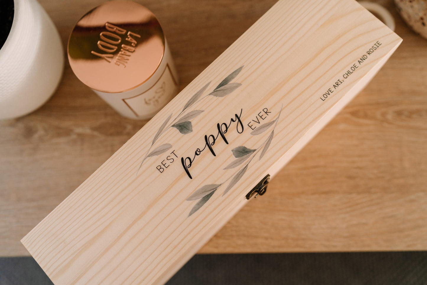 Wine Box Set - Father's Day Leaf