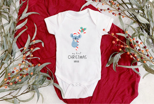 Christmas Onesie - First Chirstmas Koala