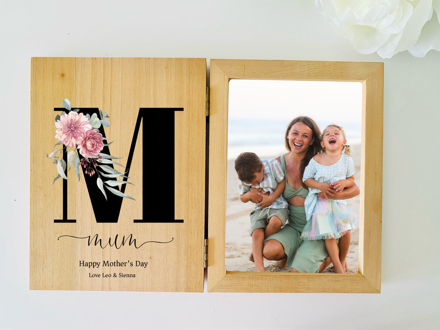 Photo Frame - Floral Letter - PRE ORDER SHIPS END OCT 2024