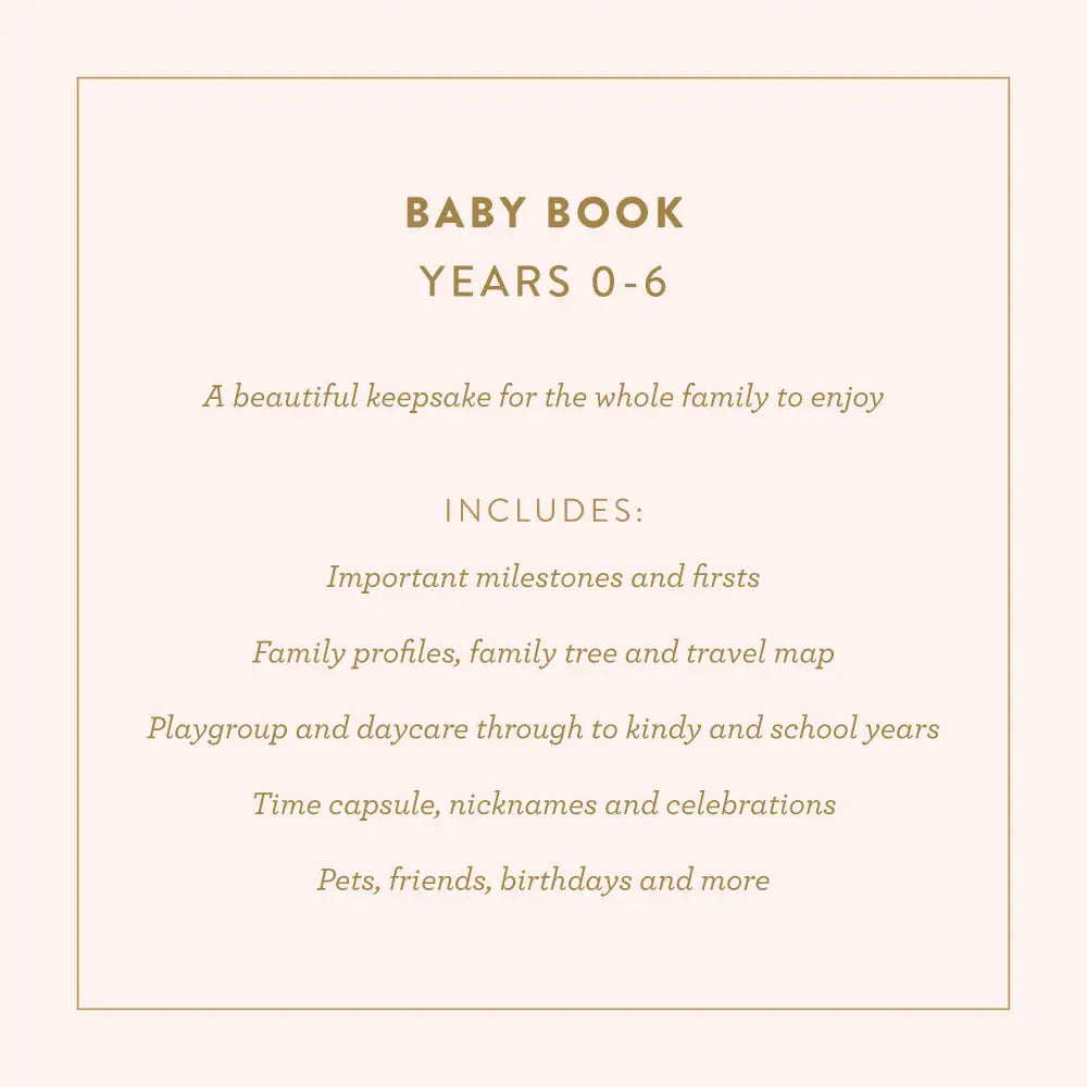 Fox & Fallow Baby Book Biscuit