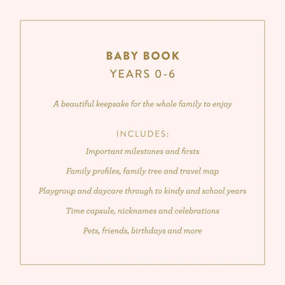 Fox & Fallow Baby Book Biscuit