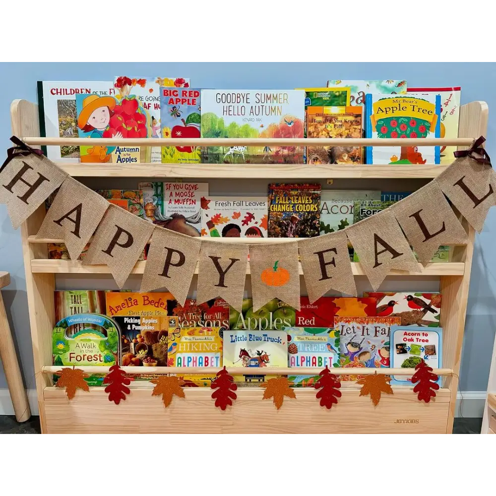 Front Facing Bookshelf with 3 Tier - SolidWood - Timber Tinkers
