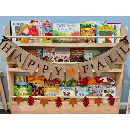 Front Facing Bookshelf with 3 Tier - SolidWood - Timber Tinkers