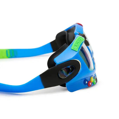 Gamer Console Blue Swim Goggles