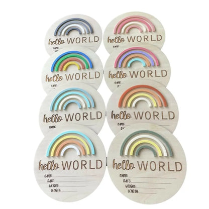 Hello World Rainbow Pastels - Timber Tinkers