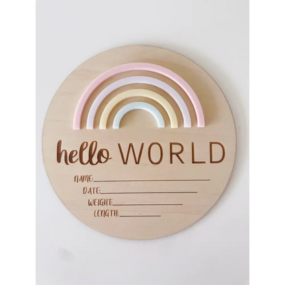 Hello World Rainbow Sorbet - Timber Tinkers