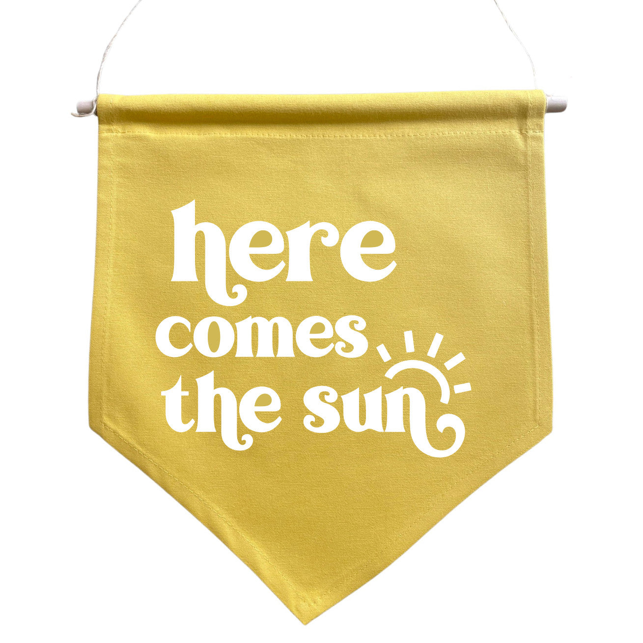 here comes the sun Mustard Flag