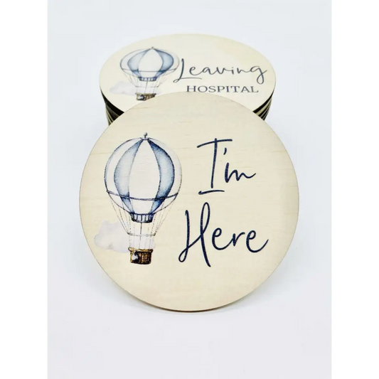 Hot Air Balloon Milestones - Timber Tinkers