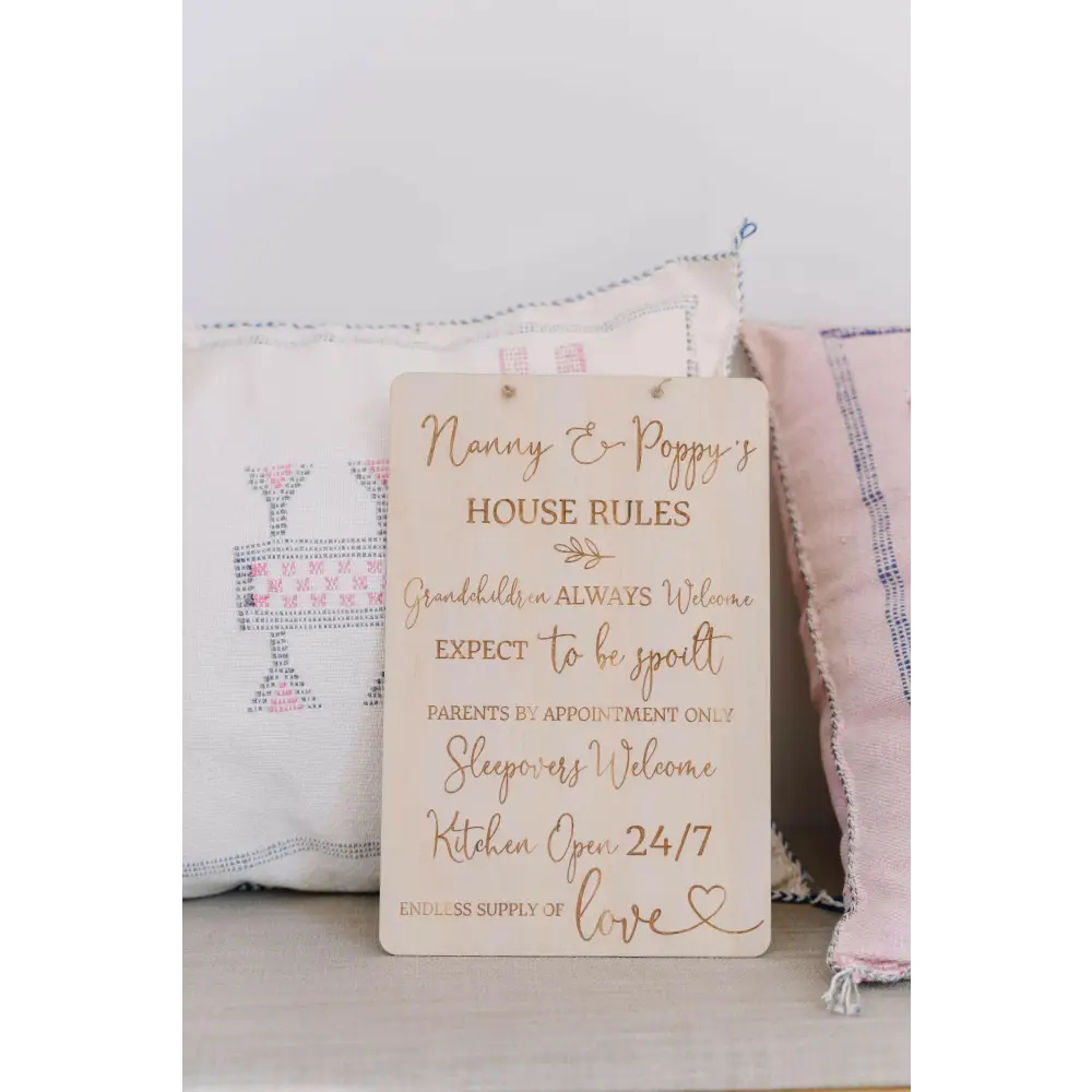 House Rules - Timber Tinkers