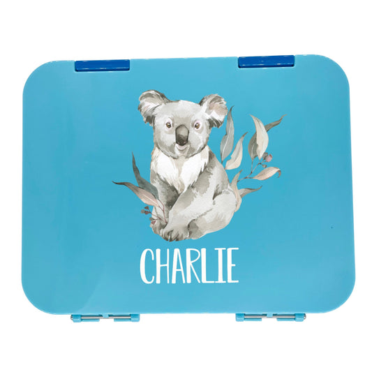 Personalised Lunch Boxes - Bento Box - Custom Name - Australia Koala