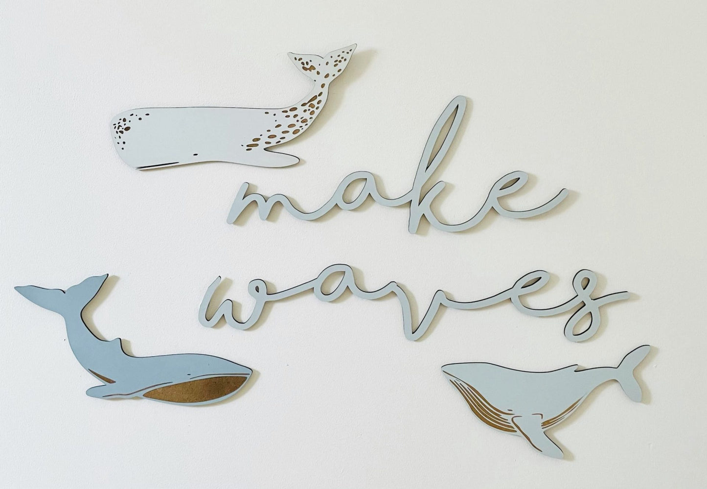 make waves plaque