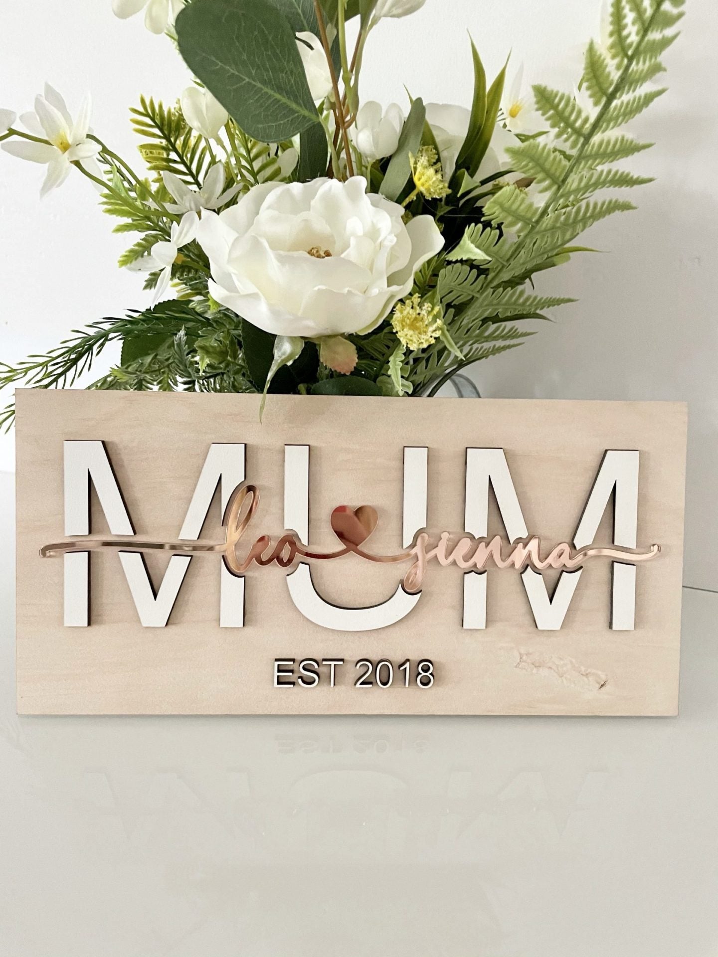 3D Mum Sign