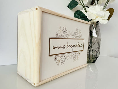 Keepsake Box - Botanical