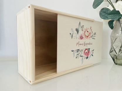 Keepsake Box - Pink Floral