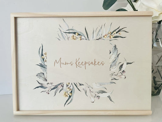 Keepsake Box - Australian Natives