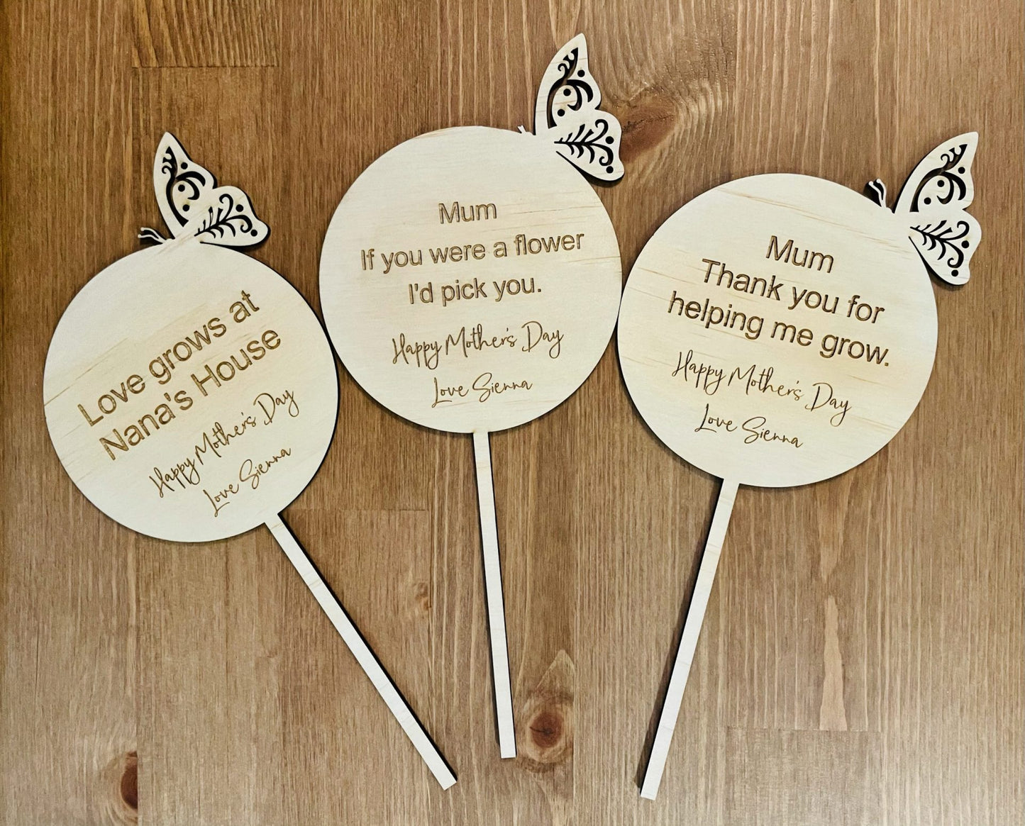 Mother's Day Thank You Sticks