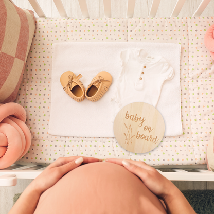 Baby on Board Botanical - Timber Tinkers