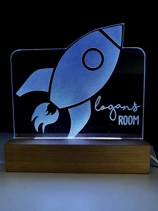 Rocket Night Light