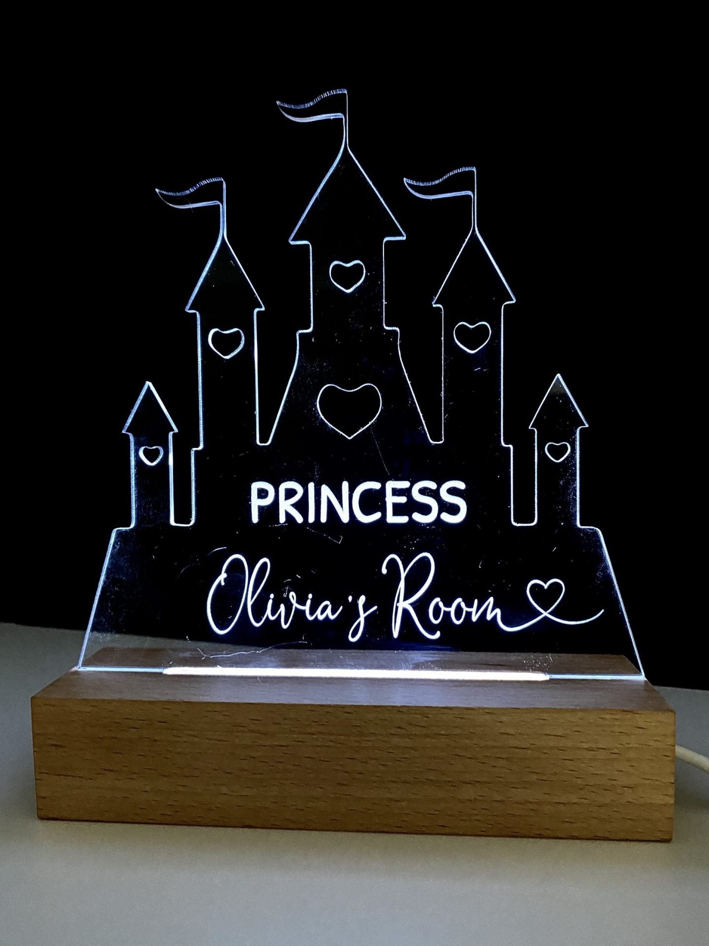 Princess Castle Night Light