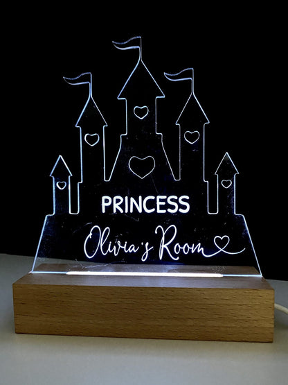 Princess Castle Night Light