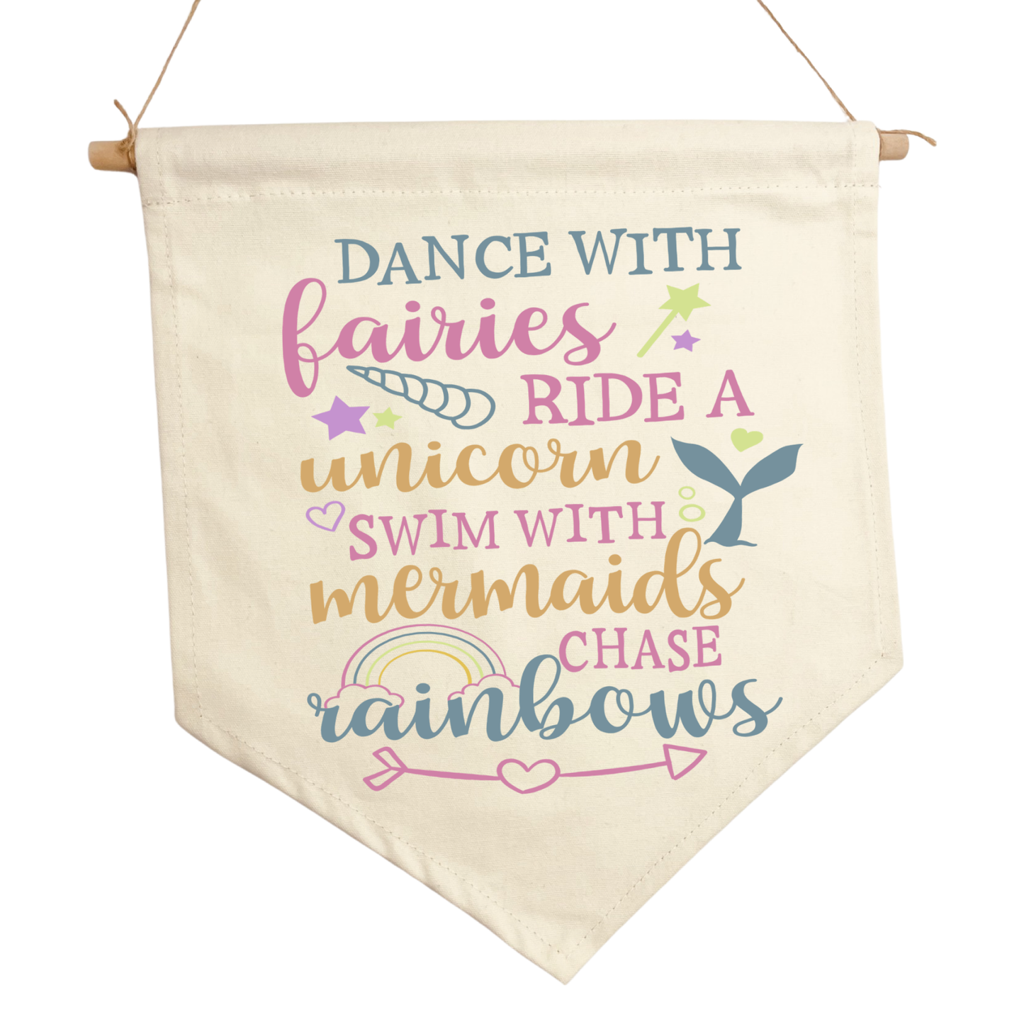 Dance with Fairies Flag