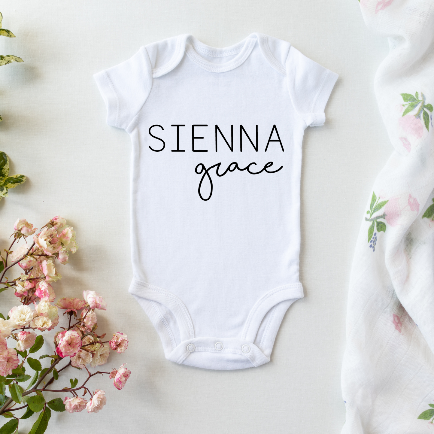 Personalised Baby Onesie - Name