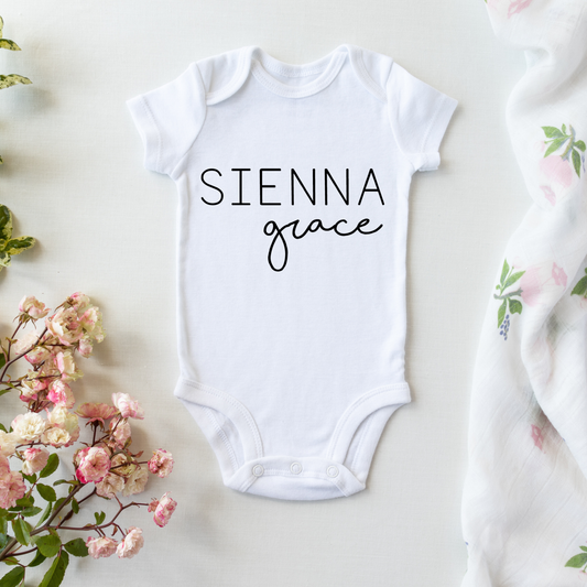 Personalised Baby Onesie - Name