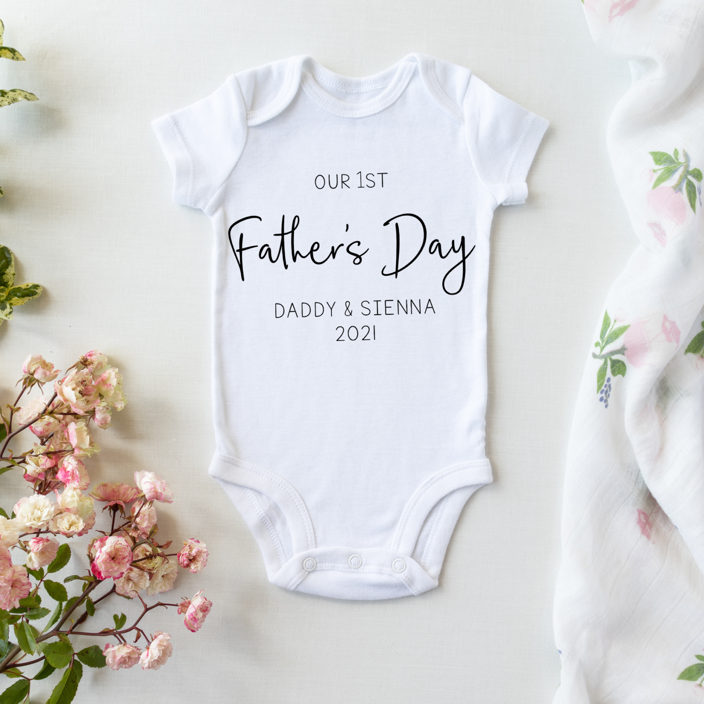 Personalised Father's Day Onesie