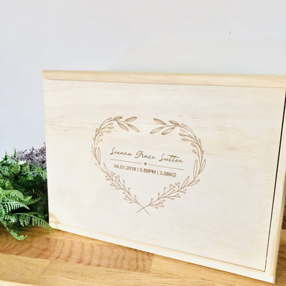 Keepsake Boxes - Heart  - PRE ORDER SHIPS NOV 2024