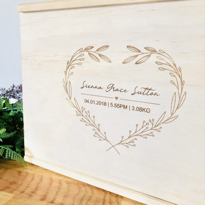 Keepsake Boxes - Heart  - PRE ORDER SHIPS NOV 2024