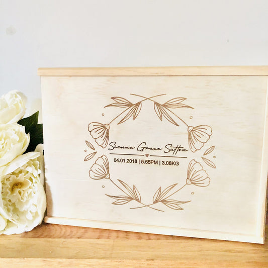 Keepsake Box - Floral