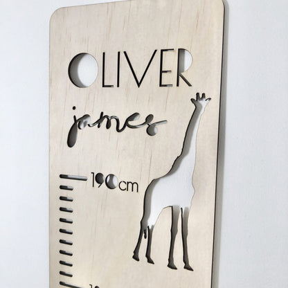 Personalised Growth Chart - Safari