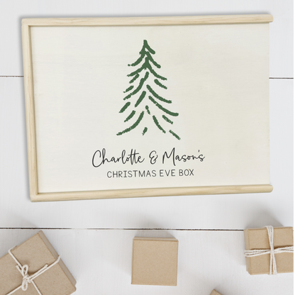 Christmas Box - Green Tree