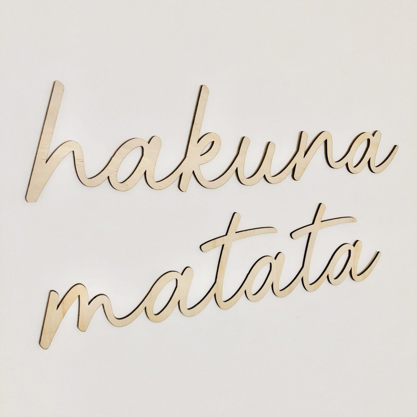 hakuna matata wall plaque