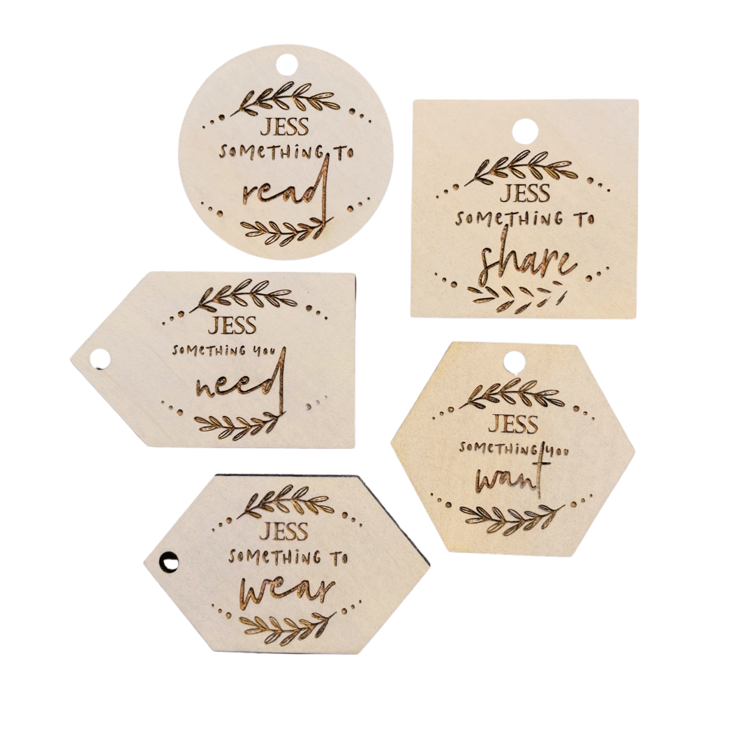 Mindful Gifting Tags (Pack of 5)